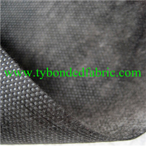 black 25 gsm double s spunbond nonwoven fabric