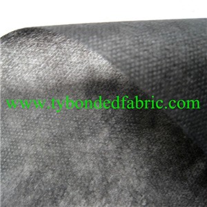 black 25 gsm double s spunbond nonwoven fabric