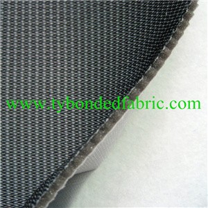 double colors fabric bond pu foam bond waterproof film bond mesh fabric