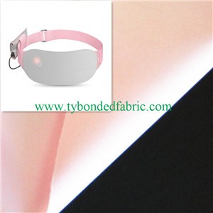 pink nylon lycra fabric bond tpu film composite pink elastic lycra fabric for warm palace treasure 