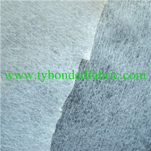 white 30gsm semi-cross plain spun lace non-woven fabric