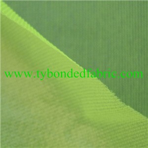 white polyester mesh fabric bond green tpu film for wind coat